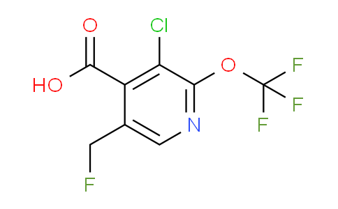 AM40455 | 1804624-55-2 | 3-Chloro-5-(fluoromethyl)-2-(trifluoromethoxy)pyridine-4-carboxylic acid