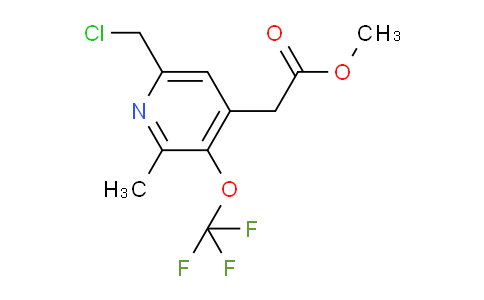 AM40462 | 1361711-12-7 | Methyl 6-(chloromethyl)-2-methyl-3-(trifluoromethoxy)pyridine-4-acetate