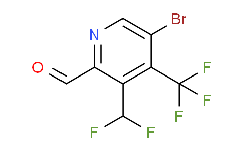 AM40464 | 1804494-49-2 | 5-Bromo-3-(difluoromethyl)-4-(trifluoromethyl)pyridine-2-carboxaldehyde