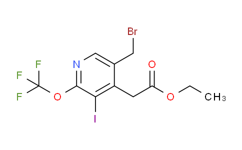 AM40472 | 1804856-69-6 | Ethyl 5-(bromomethyl)-3-iodo-2-(trifluoromethoxy)pyridine-4-acetate
