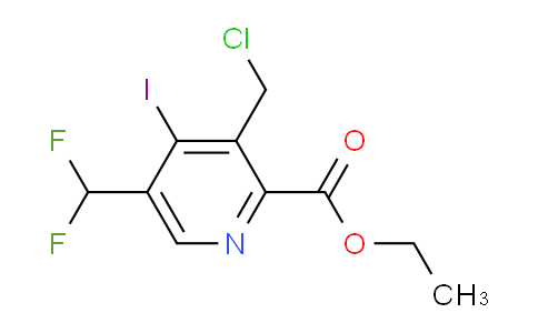 AM40479 | 1806025-56-8 | Ethyl 3-(chloromethyl)-5-(difluoromethyl)-4-iodopyridine-2-carboxylate