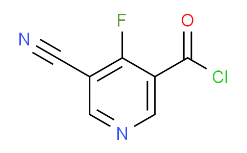5-Cyano-4-fluoronicotinoyl chloride