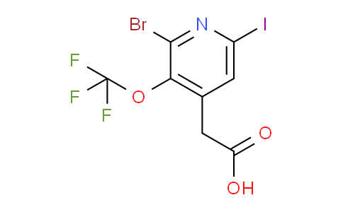AM40489 | 1803949-59-8 | 2-Bromo-6-iodo-3-(trifluoromethoxy)pyridine-4-acetic acid