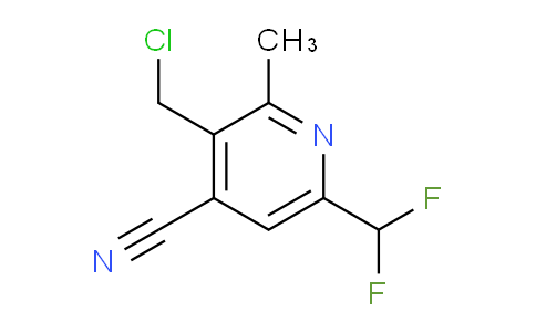 3-(Chloromethyl)-4-cyano-6-(difluoromethyl)-2-methylpyridine