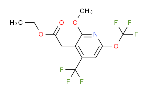AM40498 | 1804951-33-4 | Ethyl 2-methoxy-6-(trifluoromethoxy)-4-(trifluoromethyl)pyridine-3-acetate