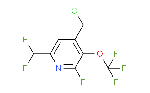AM40499 | 1806719-92-5 | 4-(Chloromethyl)-6-(difluoromethyl)-2-fluoro-3-(trifluoromethoxy)pyridine