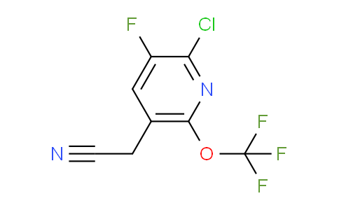 AM40500 | 1804636-40-5 | 2-Chloro-3-fluoro-6-(trifluoromethoxy)pyridine-5-acetonitrile