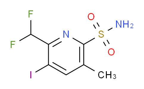 AM40503 | 1805546-53-5 | 2-(Difluoromethyl)-3-iodo-5-methylpyridine-6-sulfonamide