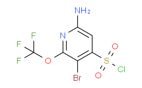 AM40505 | 1805985-64-1 | 6-Amino-3-bromo-2-(trifluoromethoxy)pyridine-4-sulfonyl chloride