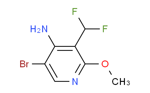 4-Amino-5-bromo-3-(difluoromethyl)-2-methoxypyridine