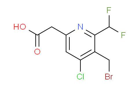 AM40514 | 1804856-50-5 | 3-(Bromomethyl)-4-chloro-2-(difluoromethyl)pyridine-6-acetic acid