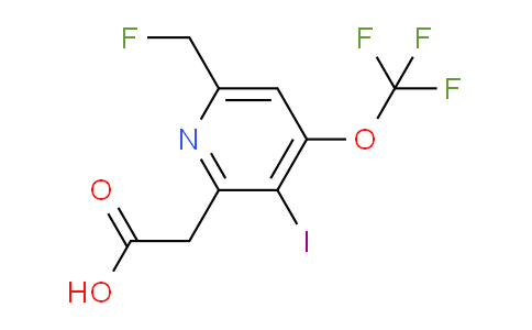 AM40520 | 1805078-00-5 | 6-(Fluoromethyl)-3-iodo-4-(trifluoromethoxy)pyridine-2-acetic acid