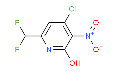 AM40522 | 1805386-57-5 | 4-Chloro-6-(difluoromethyl)-2-hydroxy-3-nitropyridine