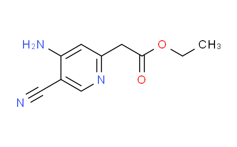 Ethyl 4-amino-5-cyanopyridine-2-acetate