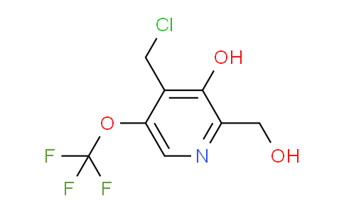 AM40538 | 1804833-93-9 | 4-(Chloromethyl)-3-hydroxy-5-(trifluoromethoxy)pyridine-2-methanol