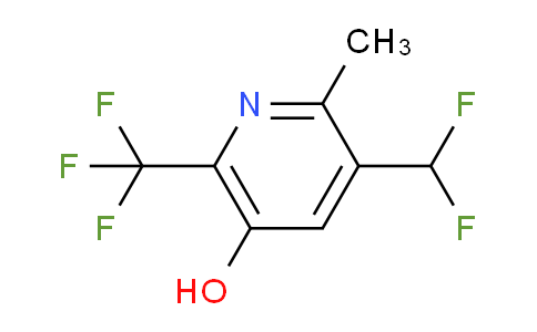 AM40542 | 1806861-65-3 | 3-(Difluoromethyl)-5-hydroxy-2-methyl-6-(trifluoromethyl)pyridine