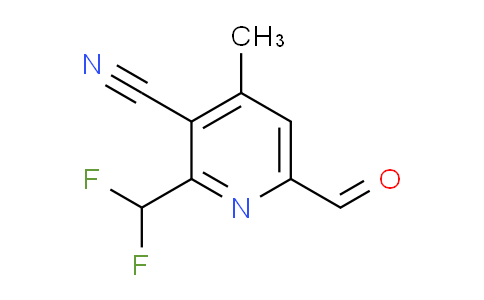 AM40545 | 1805972-80-8 | 3-Cyano-2-(difluoromethyl)-4-methylpyridine-6-carboxaldehyde