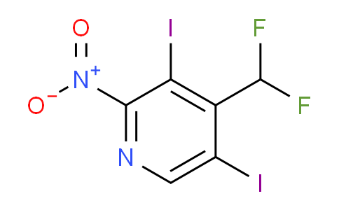 AM40550 | 1804717-82-5 | 4-(Difluoromethyl)-3,5-diiodo-2-nitropyridine