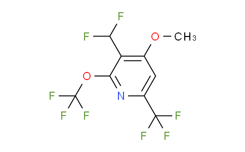 AM40552 | 1804936-32-0 | 3-(Difluoromethyl)-4-methoxy-2-(trifluoromethoxy)-6-(trifluoromethyl)pyridine