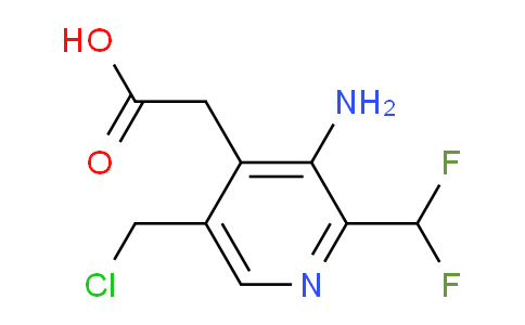 AM40557 | 1806016-92-1 | 3-Amino-5-(chloromethyl)-2-(difluoromethyl)pyridine-4-acetic acid
