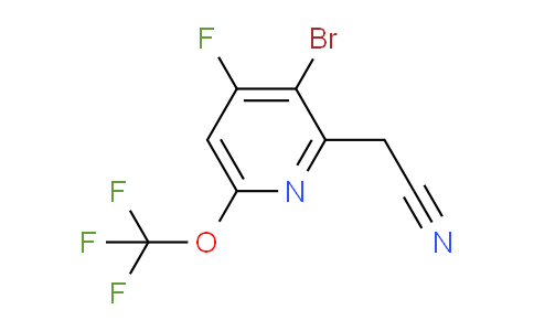 AM40569 | 1803908-85-1 | 3-Bromo-4-fluoro-6-(trifluoromethoxy)pyridine-2-acetonitrile
