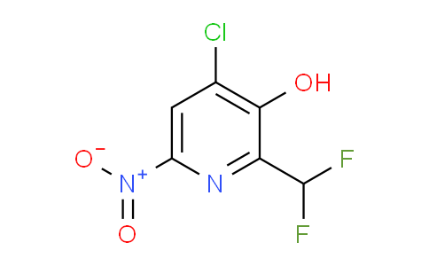 AM40572 | 1804449-31-7 | 4-Chloro-2-(difluoromethyl)-3-hydroxy-6-nitropyridine