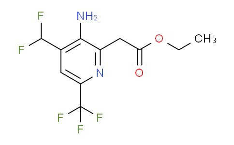 AM40586 | 1805349-65-8 | Ethyl 3-amino-4-(difluoromethyl)-6-(trifluoromethyl)pyridine-2-acetate