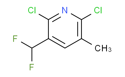 AM40588 | 1806802-35-6 | 2,6-Dichloro-3-(difluoromethyl)-5-methylpyridine