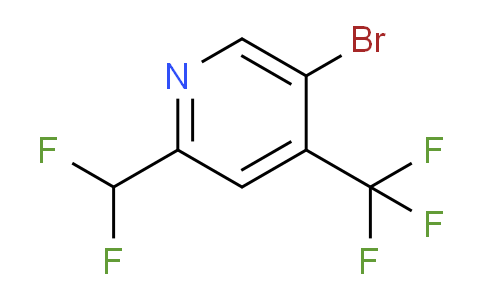 AM40591 | 1806764-97-5 | 5-Bromo-2-(difluoromethyl)-4-(trifluoromethyl)pyridine