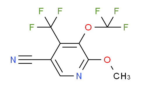 AM40593 | 1804822-73-8 | 5-Cyano-2-methoxy-3-(trifluoromethoxy)-4-(trifluoromethyl)pyridine