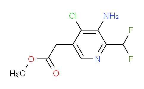 AM40595 | 1803668-62-3 | Methyl 3-amino-4-chloro-2-(difluoromethyl)pyridine-5-acetate