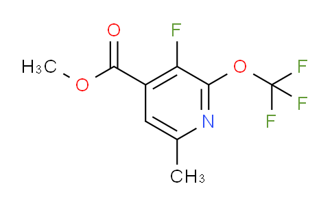 AM40597 | 1803703-15-2 | Methyl 3-fluoro-6-methyl-2-(trifluoromethoxy)pyridine-4-carboxylate