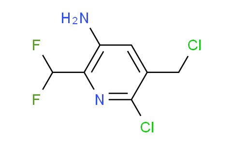 AM40605 | 1804726-76-8 | 5-Amino-2-chloro-3-(chloromethyl)-6-(difluoromethyl)pyridine