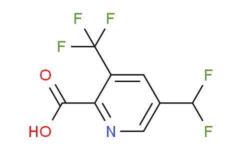 AM40612 | 1806804-46-5 | 5-(Difluoromethyl)-3-(trifluoromethyl)pyridine-2-carboxylic acid