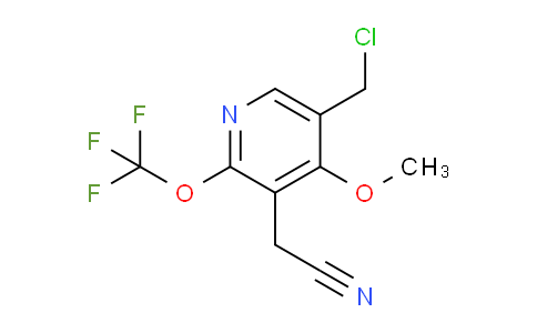 AM40623 | 1805996-74-0 | 5-(Chloromethyl)-4-methoxy-2-(trifluoromethoxy)pyridine-3-acetonitrile