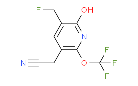 AM40624 | 1804631-16-0 | 3-(Fluoromethyl)-2-hydroxy-6-(trifluoromethoxy)pyridine-5-acetonitrile