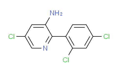 AM40625 | 1361873-04-2 | 3-Amino-5-chloro-2-(2,4-dichlorophenyl)pyridine