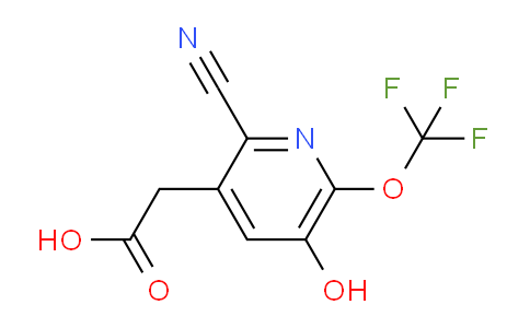AM40629 | 1803926-43-3 | 2-Cyano-5-hydroxy-6-(trifluoromethoxy)pyridine-3-acetic acid