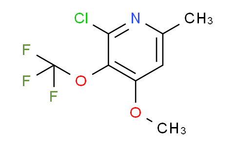2-Chloro-4-methoxy-6-methyl-3-(trifluoromethoxy)pyridine