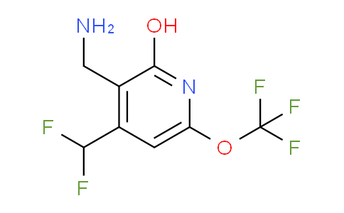 3-(Aminomethyl)-4-(difluoromethyl)-2-hydroxy-6-(trifluoromethoxy)pyridine