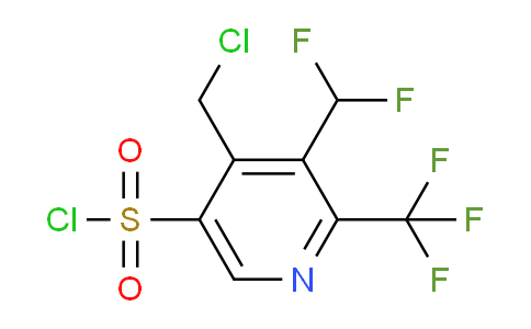 AM40647 | 1361688-58-5 | 4-(Chloromethyl)-3-(difluoromethyl)-2-(trifluoromethyl)pyridine-5-sulfonyl chloride