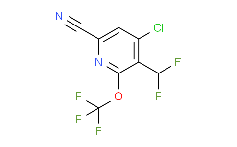 AM40650 | 1803639-20-4 | 4-Chloro-6-cyano-3-(difluoromethyl)-2-(trifluoromethoxy)pyridine