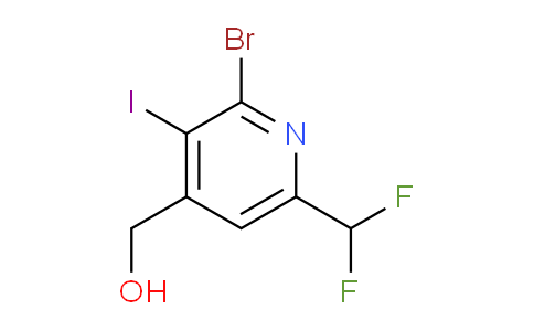 AM40652 | 1805169-53-2 | 2-Bromo-6-(difluoromethyl)-3-iodopyridine-4-methanol