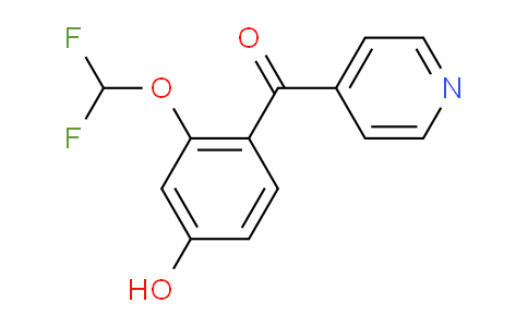 AM40655 | 1261869-74-2 | 4-(2-(Difluoromethoxy)-4-hydroxybenzoyl)pyridine