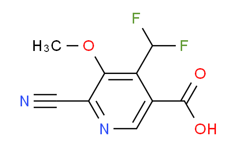 AM40657 | 1805390-76-4 | 2-Cyano-4-(difluoromethyl)-3-methoxypyridine-5-carboxylic acid
