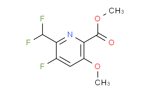 AM40658 | 1805192-69-1 | Methyl 2-(difluoromethyl)-3-fluoro-5-methoxypyridine-6-carboxylate
