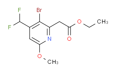 AM40664 | 1805927-71-2 | Ethyl 3-bromo-4-(difluoromethyl)-6-methoxypyridine-2-acetate