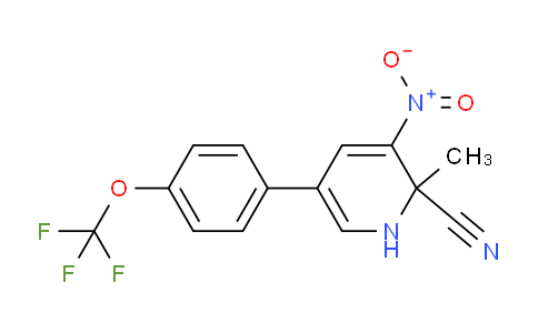 AM40667 | 1261866-09-4 | 2-Methyl-2-Cyano-3-nitro-5-(4-(trifluoromethoxy)phenyl)pyridine