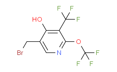 AM40674 | 1804633-33-7 | 5-(Bromomethyl)-4-hydroxy-2-(trifluoromethoxy)-3-(trifluoromethyl)pyridine
