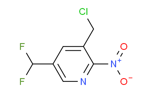 AM40676 | 1805043-01-9 | 3-(Chloromethyl)-5-(difluoromethyl)-2-nitropyridine